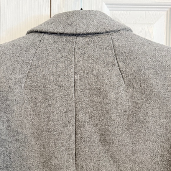 Zara Gray Pea Coat - Picture 5 of 6